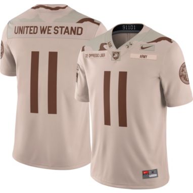 sorry, Nike Men's Army West Point Black Knights #11 Brown Rivalry Collection Game Football Jersey is currently out of stock