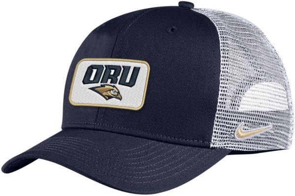 Nike Men's Oral Roberts Golden Eagles Navy Blue Classic99 Trucker Hat product image