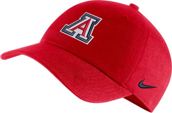 Nike Men's Arizona Wildcats Cardinal Logo Heritage86 Adjustable Hat