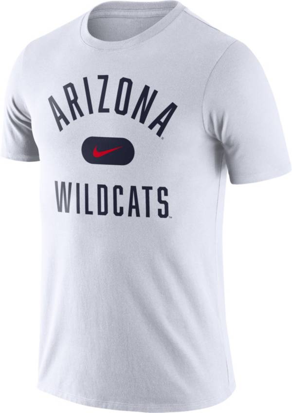 Nike Men's Arizona Wildcats Basketball Team Arch White T-Shirt product image