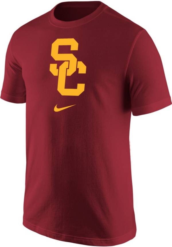 Nike Men's USC Trojans Cardinal Core Cotton Logo T-Shirt product image