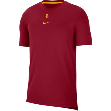 sorry, Nike Men's USC Trojans Cardinal Football Sideline Coach Dri-FIT UV T-Shirt is currently out of stock
