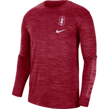 sorry, Nike Men's Stanford Cardinal Cardinal Dri-FIT Velocity Graphic Long Sleeve T-Shirt is currently out of stock