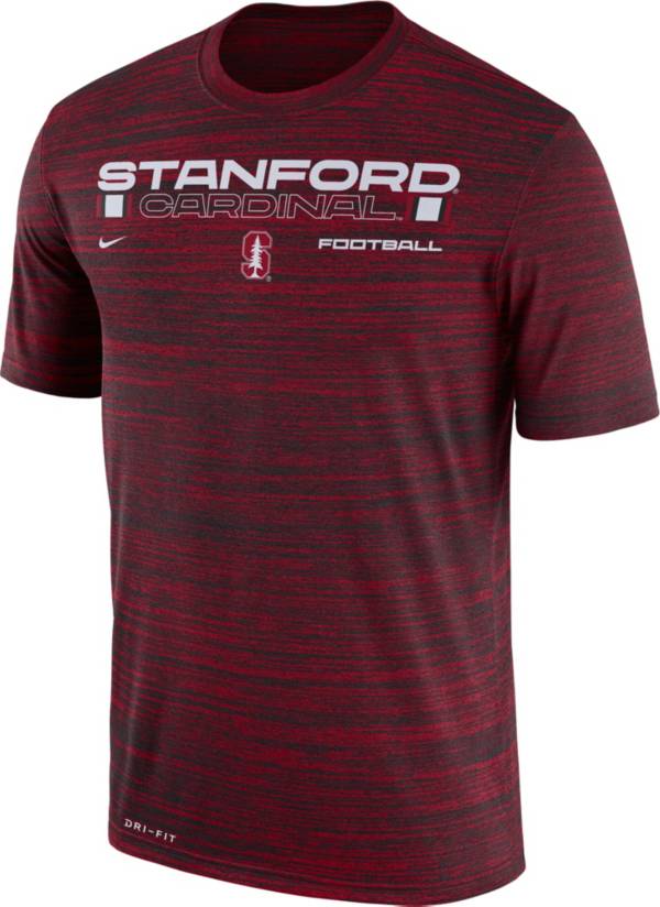 Nike Men's Stanford Cardinal Cardinal Dri-FIT Velocity Football T-Shirt product image