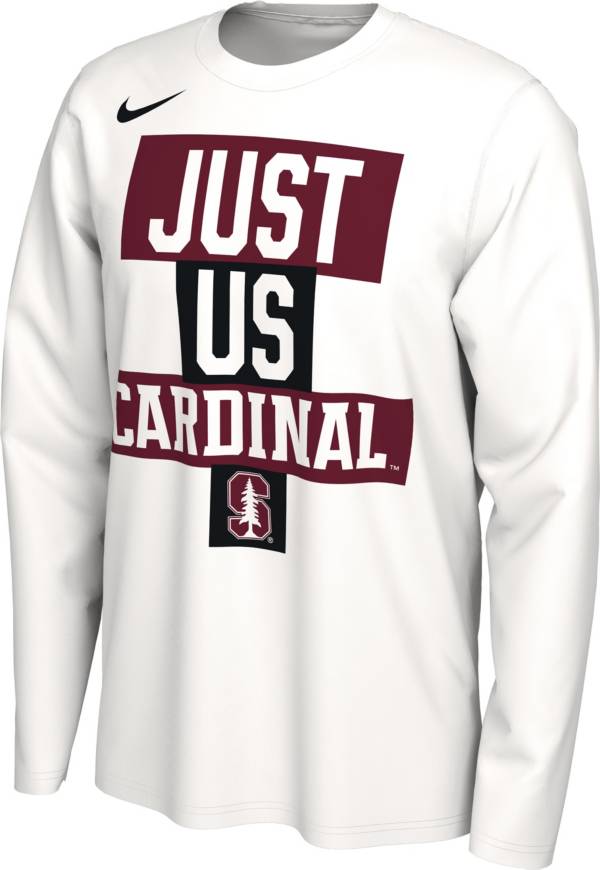 Nike Men's Stanford Cardinal ‘Just Us' Bench Long Sleeve T-Shirt