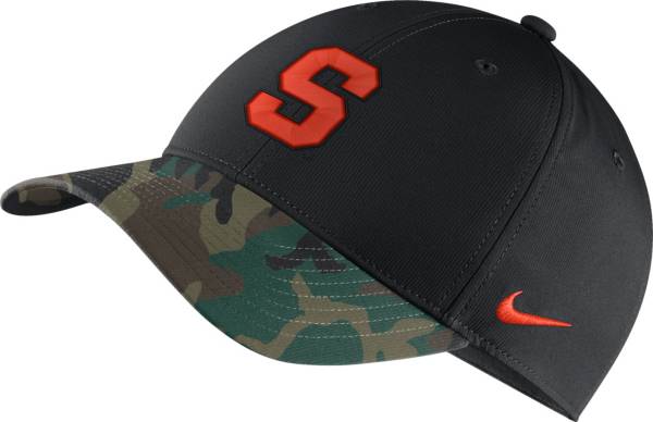 Nike Men's Syracuse Orange Black/Camo Military Appreciation Adjustable Hat