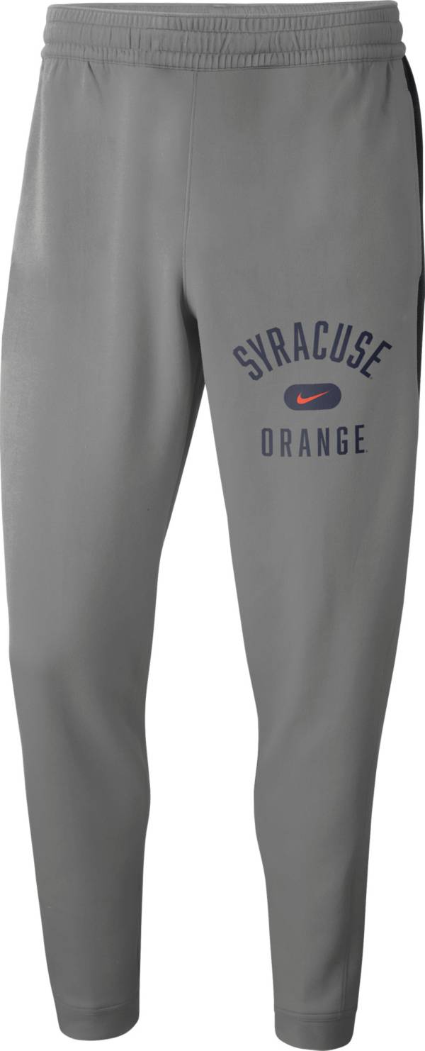 Nike Men's Syracuse Orange Grey Spotlight Basketball Pants