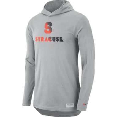 sorry, Nike Men's Syracuse Orange Grey Dri-FIT Long Sleeve Hoodie T-Shirt is currently out of stock