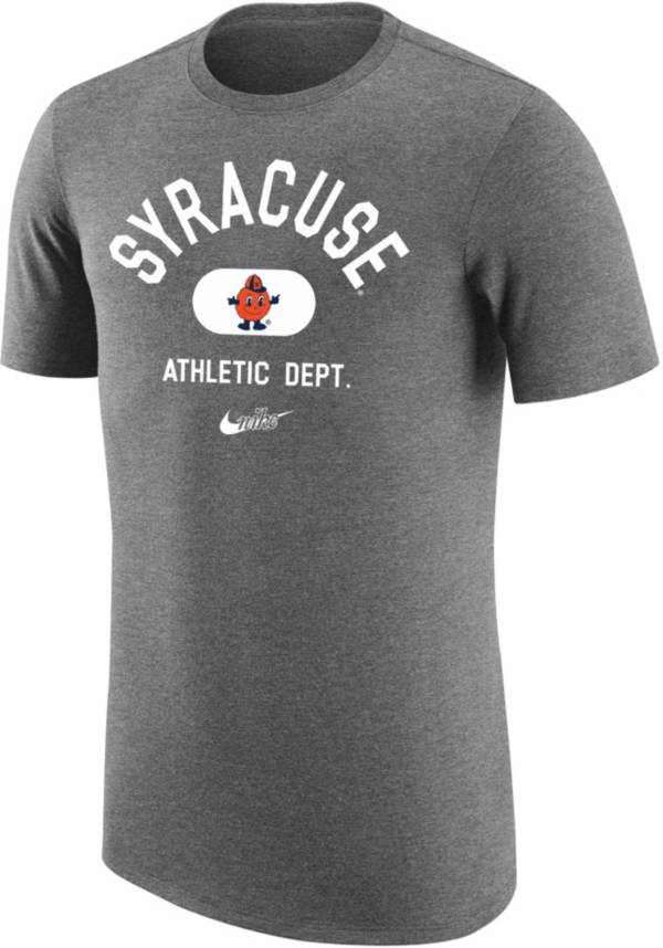 Nike Men's Syracuse Orange Grey Tri-Blend Old School Arch T-Shirt