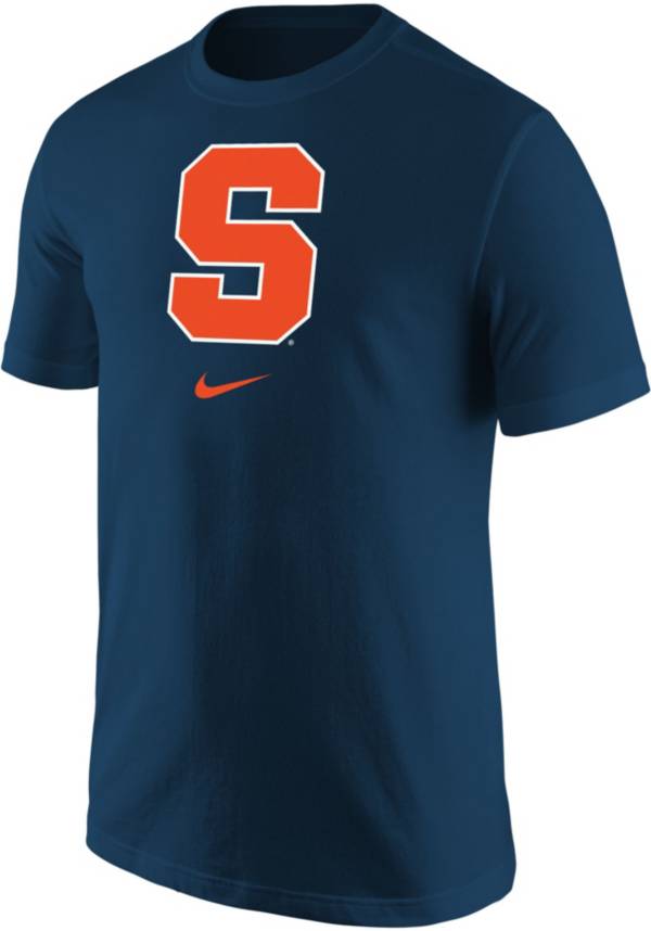 Nike Men's Syracuse Orange Blue Core Cotton Logo T-Shirt product image