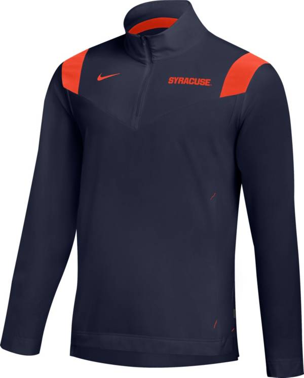 Nike Men's Syracuse Orange Blue Football Sideline Coach Lightweight Jacket