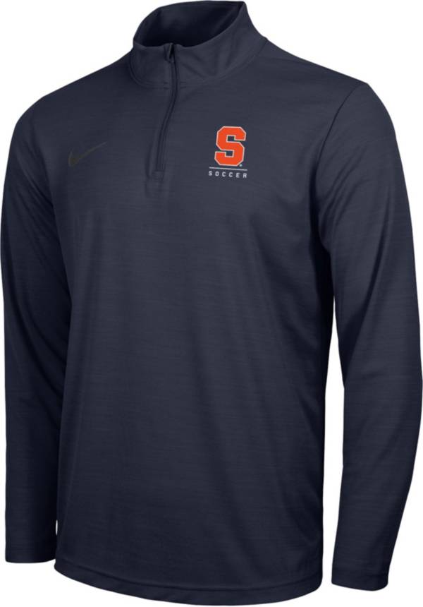 Nike Men's Syracuse Orange Blue Intensity Quarter-Zip Pullover Soccer Shirt product image