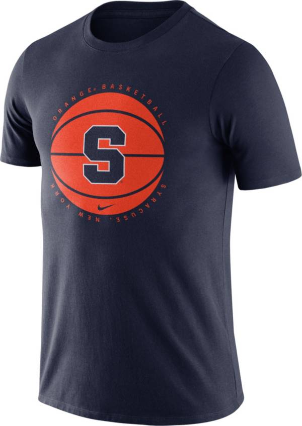 Nike Men's Syracuse Orange Blue Team Issue Basketball T-Shirt