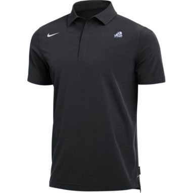 sorry, Nike Men's TCU Horned Frogs Dri-FIT Football Sideline UV Black Polo is currently out of stock