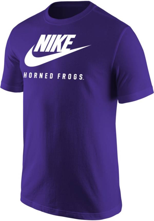 Nike Men's TCU Horned Frogs Purple Futura T-Shirt product image