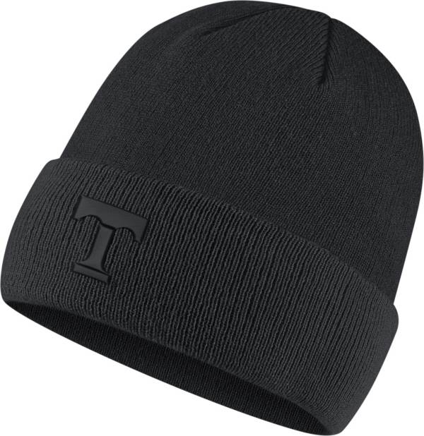 Nike Men's Tennessee Volunteers Black Logo Cuffed Knit Beanie