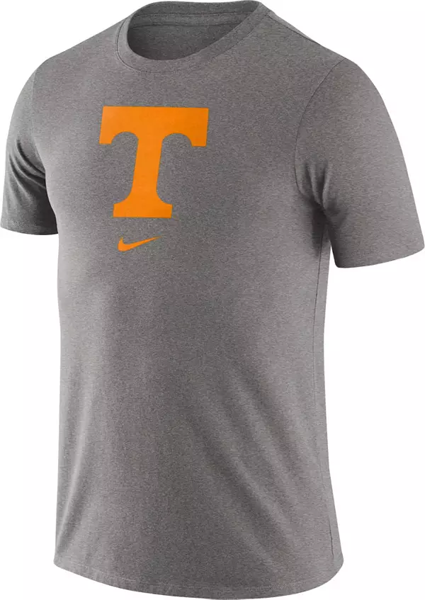 Nike Men's Tennessee Volunteers Grey Essential Logo T-Shirt