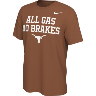 sorry, Nike Men's Texas Longhorns Orange All Gas No Brakes Mantra T-Shirt is currently out of stock