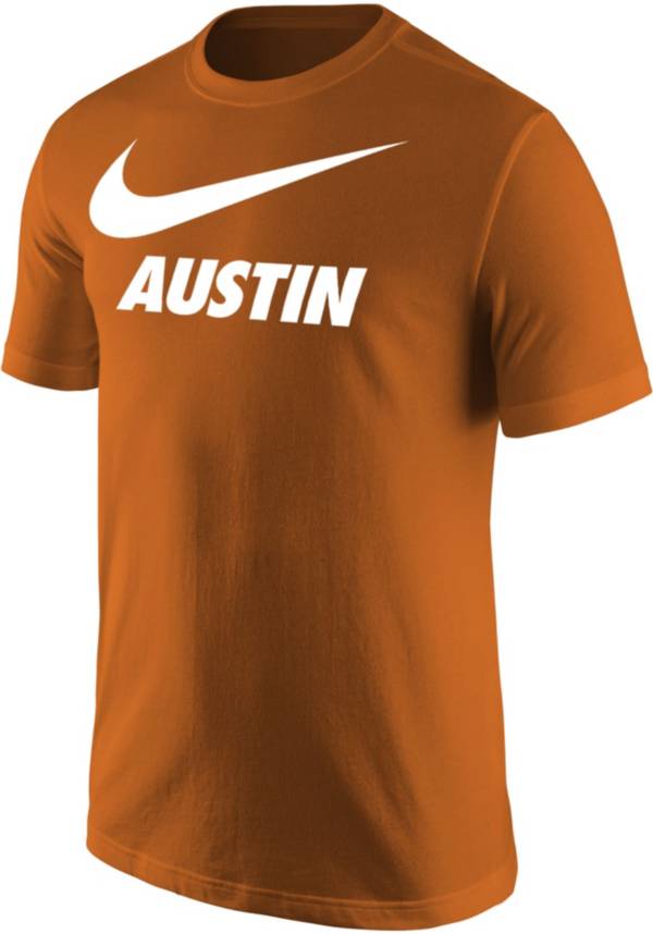 Nike Men's Texas Longhorns Austin Burnt Orange City T-Shirt product image