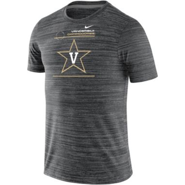 sorry, Nike Men's Vanderbilt Commodores Football Sideline Velocity Black T-Shirt is currently out of stock