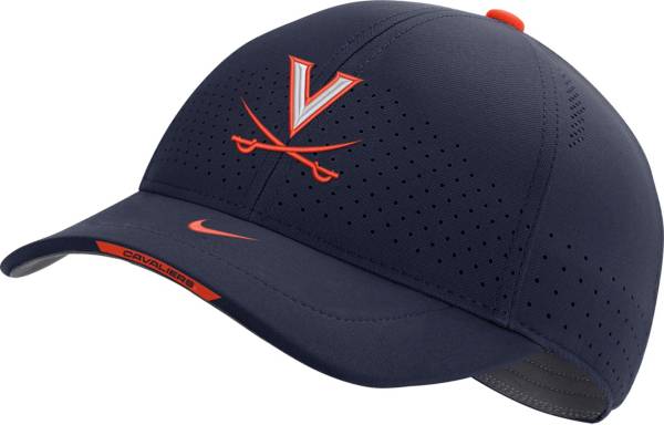 Nike Men's Virginia Cavaliers Blue AeroBill Swoosh Flex Classic99 Football  Sideline Hat