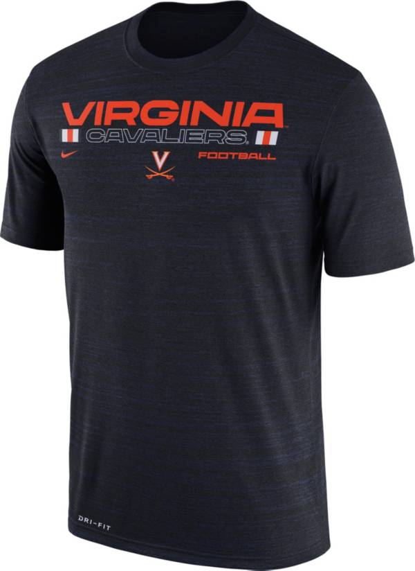Nike Men's Virginia Cavaliers Blue Velocity Legend Football T-Shirt product image