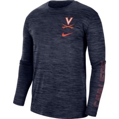 sorry, Nike Men's Virginia Cavaliers Blue Dri-FIT Velocity Graphic Long Sleeve T-Shirt is currently out of stock
