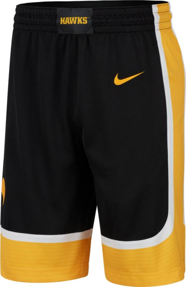 Nike Men's Iowa Hawkeyes Replica Basketball Black Shorts | Dick's ...