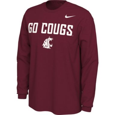 sorry, Nike Men's Washington State Cougars Crimson Go Cougs Mantra Long Sleeve T-Shirt is currently out of stock