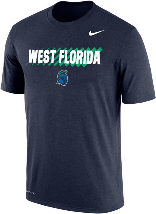 Nike Men's West Florida Argonauts Royal Blue Dri-FIT Cotton T-Shirt