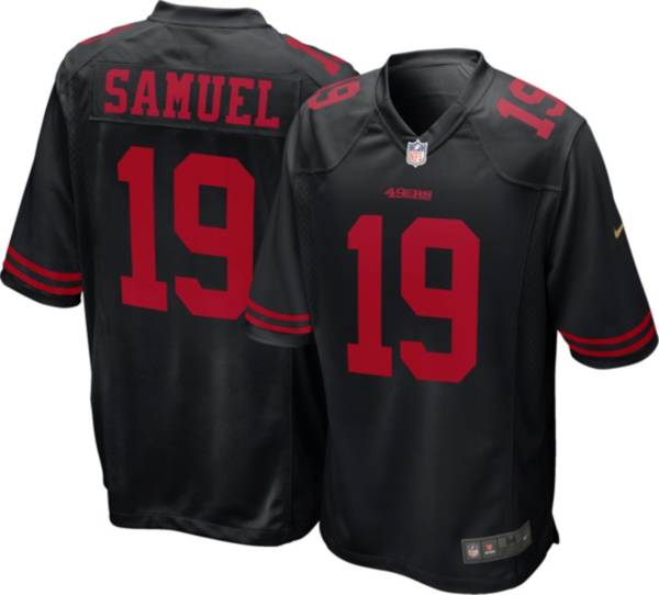 Nike Men's San Francisco 49ers Deebo Samuel #19 Alternate Black Game Jersey