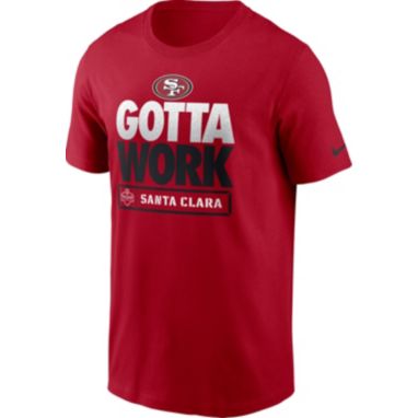 sorry, Nike Men's San Francisco 49ers Gotta Work Essential Red T-Shirt is currently out of stock