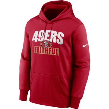sorry, Nike Men's San Francisco 49ers Hometown Red Therma-FIT Hoodie is currently out of stock