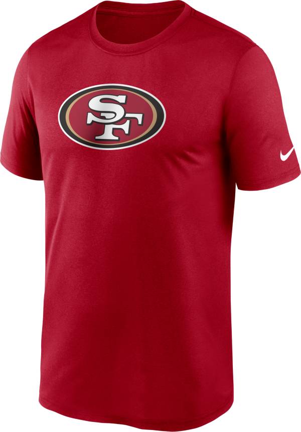 Nike Men's San Francisco 49ers Legend Logo Red T-Shirt