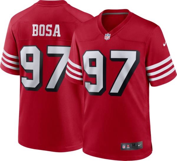 Nike Men's San Francisco 49ers Nick Bosa #97 Alternate Red Game Jersey