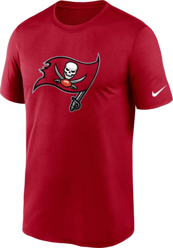 Nike Men's Tampa Bay Buccaneers Red Legend Logo T-Shirt