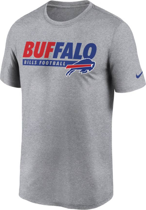 Nike Men's Buffalo Bills Club Legend Grey T-Shirt DICK'S Sporting Goods