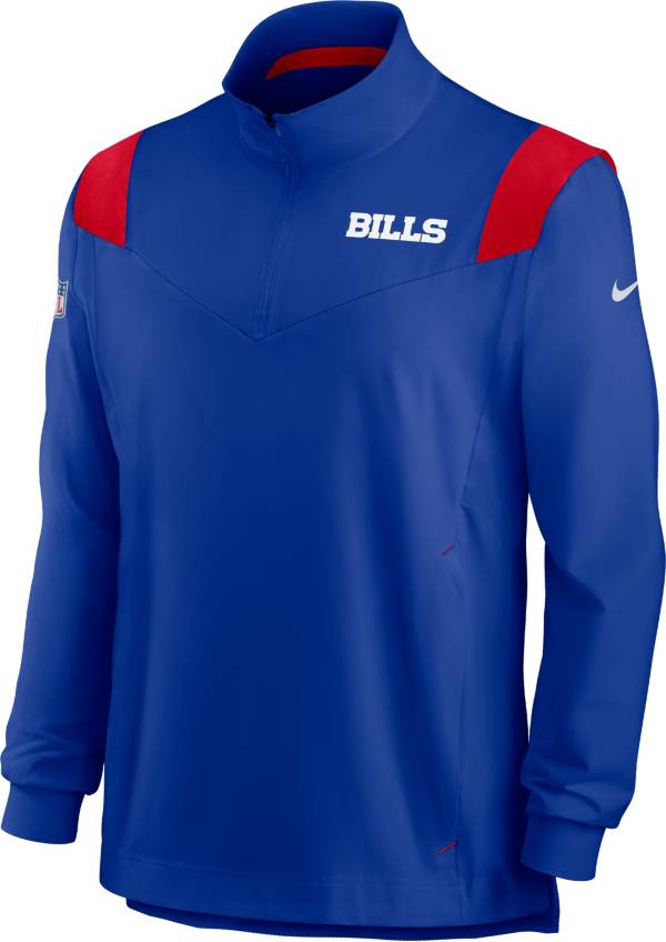 Nike Men's Buffalo Bills Coaches Sideline Long Sleeve Old Royal Jacket