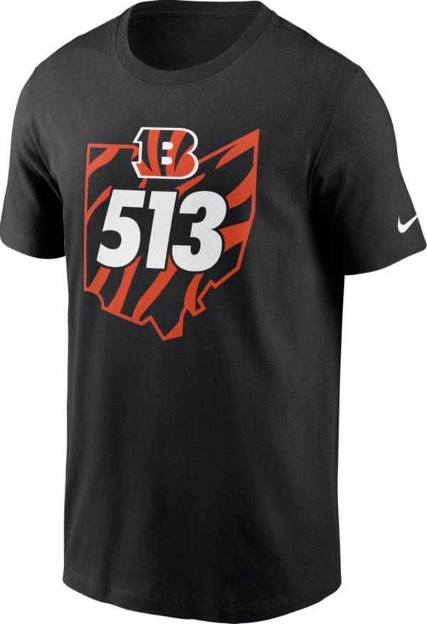 Nike Men's Cincinnati Bengals State 513 Black T-Shirt