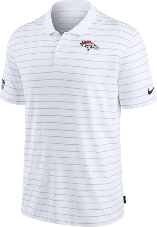 Nike Men's Denver Broncos Sideline Early Season White Performance Polo