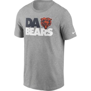 sorry, Nike Men's Chicago Bears Da Bears Grey T-Shirt is currently out of stock
