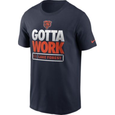sorry, Nike Men's Chicago Bears Gotta Work Essential Navy T-Shirt is currently out of stock