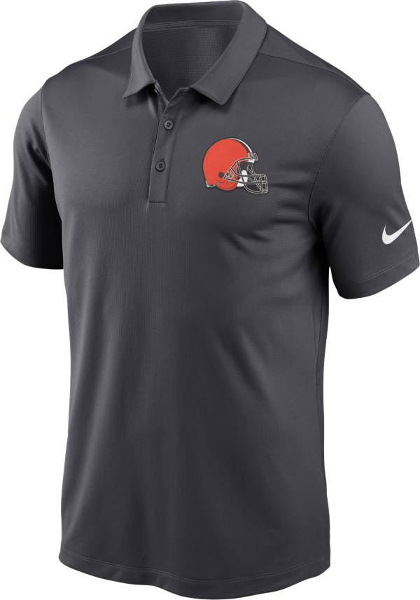 Nike Men's Cleveland Browns Franchise Anthracite Polo