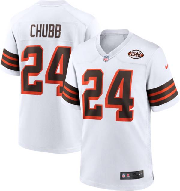 Nike Youth Cleveland Browns Nick Chubb #24 Orange T-Shirt