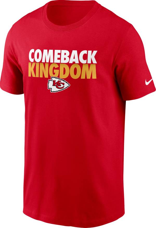 Nike Men's Kansas City Chiefs Comeback Kingdom Red T-Shirt product image