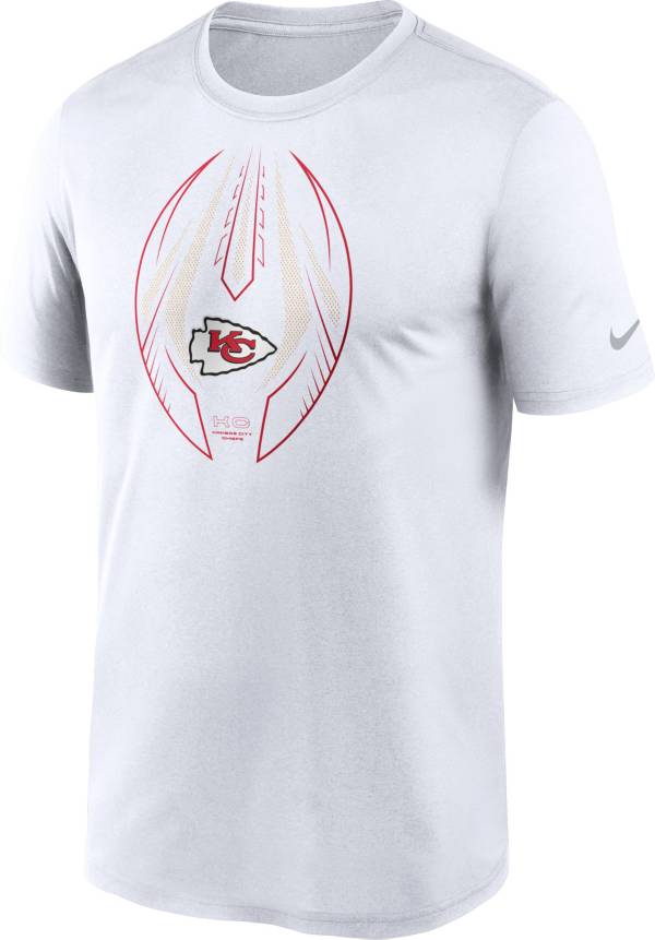 Nike Men's Kansas City Chiefs Legend Icon White Performance T-Shirt