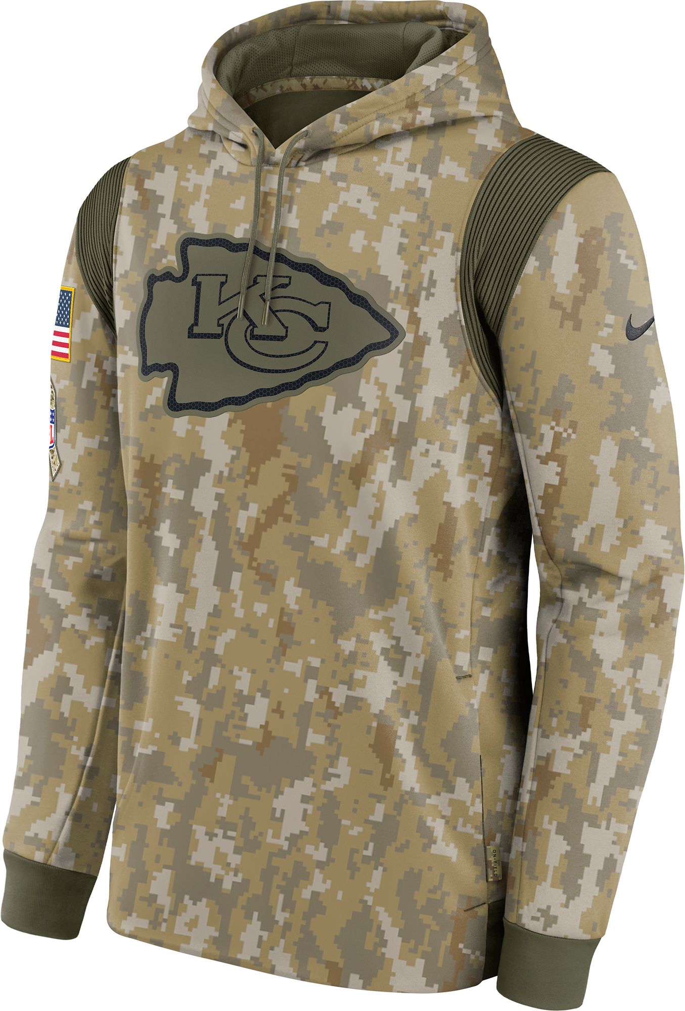 chiefs military hoodie