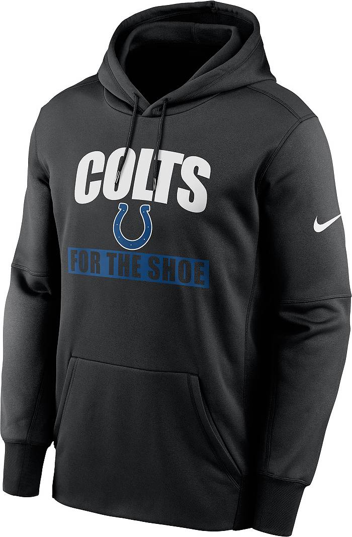 Nike Men's Indianapolis Colts Hometown Black Therma-FIT Hoodie