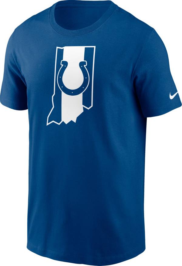Nike Men's Indianapolis Colts State Logo Blue T-Shirt product image