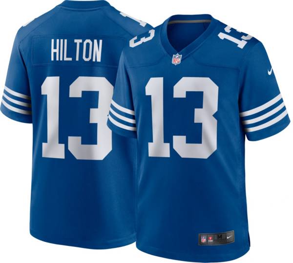Nike Men's Indianapolis Colts T.Y. Hilton #13 Alternate Blue Game Jersey product image